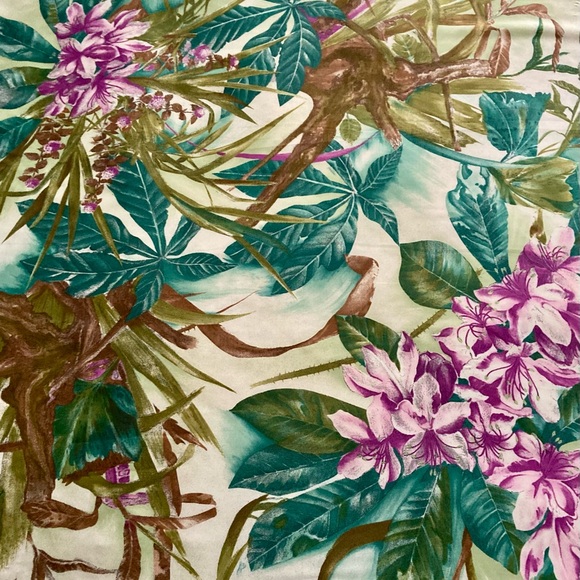 TROPICAL vintage scarf. Italian designer. - Picture 3 of 12